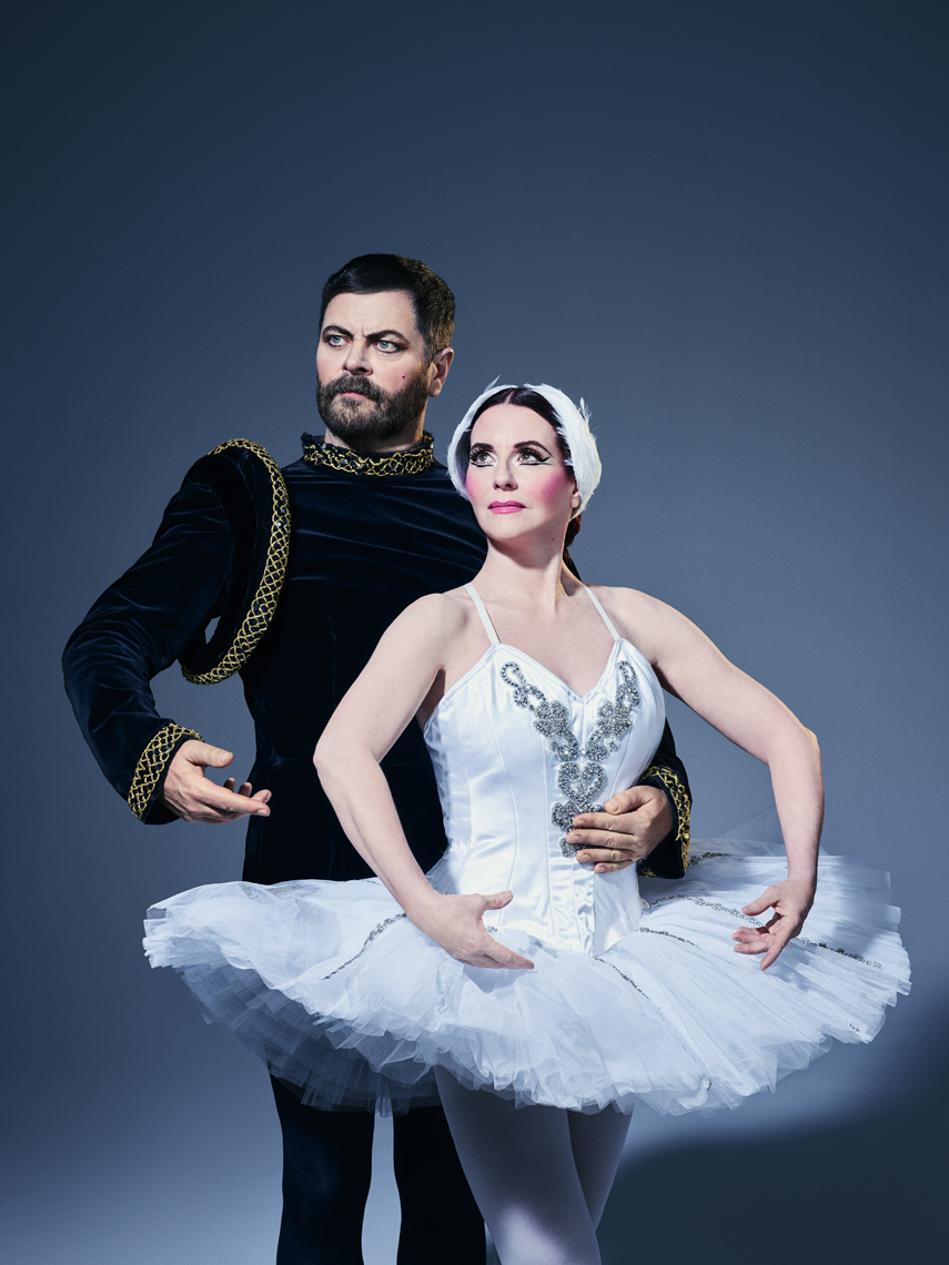 Nick Offerman & Megan Mullally