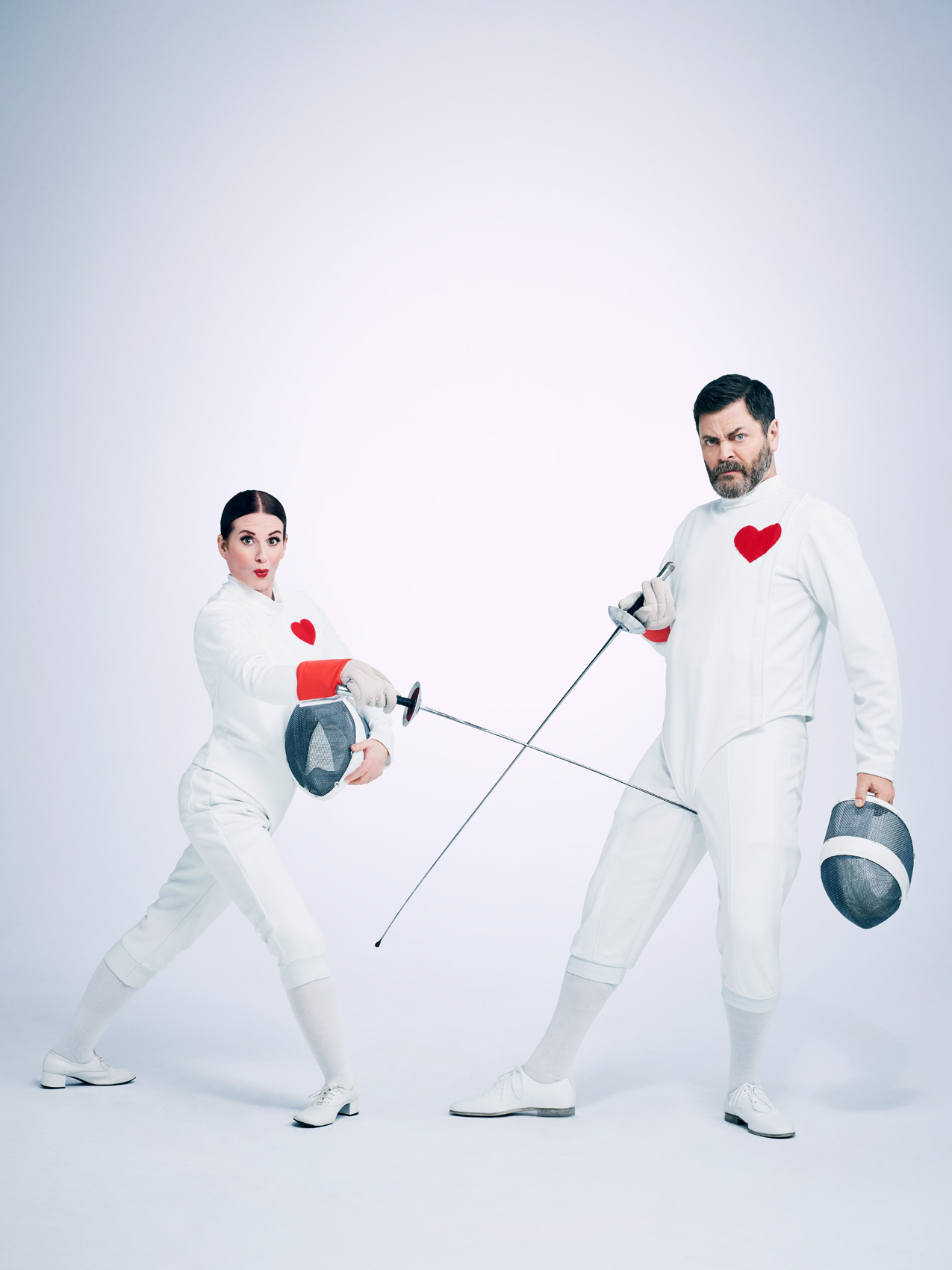 Nick Offerman & Megan Mullally